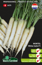 Wortel, White Satin F1