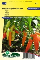 Peper Hungarian yellow hot wax